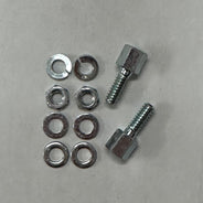 Female Screw Lock, for D Connectors, 1 Pair (TRF17) 2