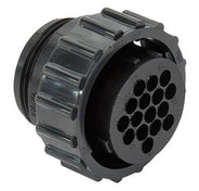 Circular Connector, 16-Pin Female, Free Hang (TRF25)