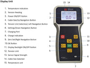 Wireless and Bridal Cable Tensiometer, 30lb &amp; 150lb 2