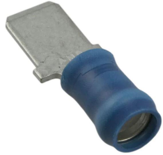 PIDG Quick Disconnect Tab 16-14G, 1/4, Blue 2