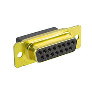 D-SUB Connector, Female, 15 Pin, Crimp (TRF30.6)