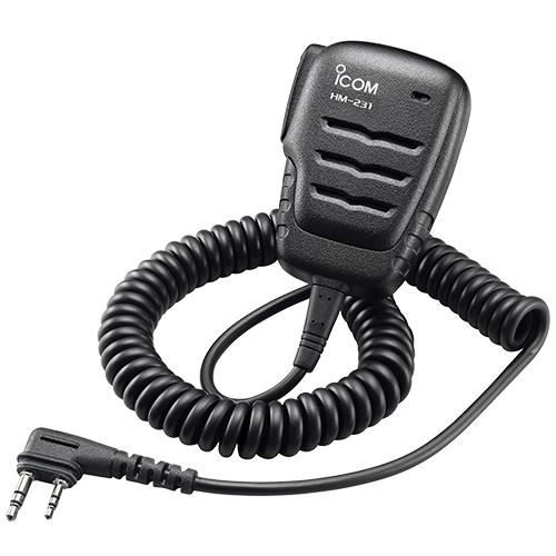 Icom - Handheld Microphone, Waterproof, Suits IC-A25E
