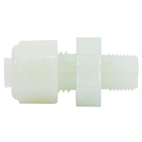 NYLO-Seal Male Connector, 1/4in Tubing, 1/8in Pipe Thread