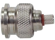 Connector, TNC Male, Dual Crimp, Straight, RG-142, RG-400