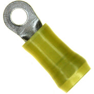 PIDG Ring Terminal 22-16G, #6, Yellow