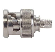Connector, BNC Male, Crimp, RG-58, RG-142, RG-400