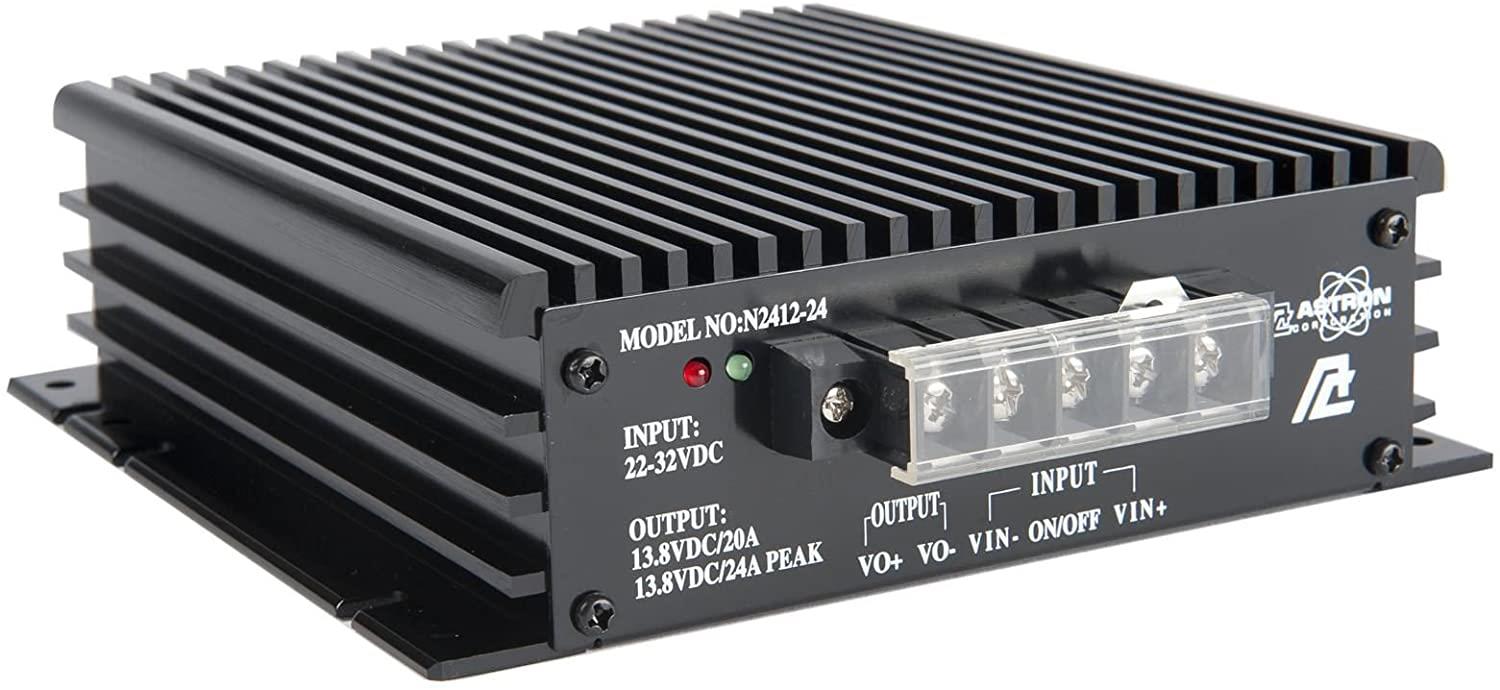 Converter 22-32VDC to 13.8VDC, 12A