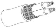 M27500 Extruded ETFE Tefzel Wire, 22AWG, 2 x M22759/18 Inner Conductor 2