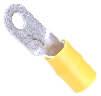 Terminyl Ring Terminal 4G, 1/4, Yellow (TRF25)