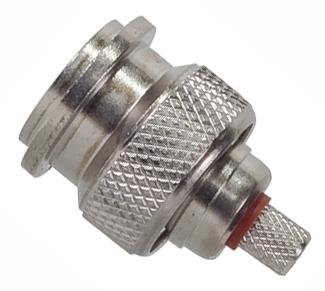 Connector, TNC Male, Crimp, Straight, RG-58, RG-141 (TRF25)