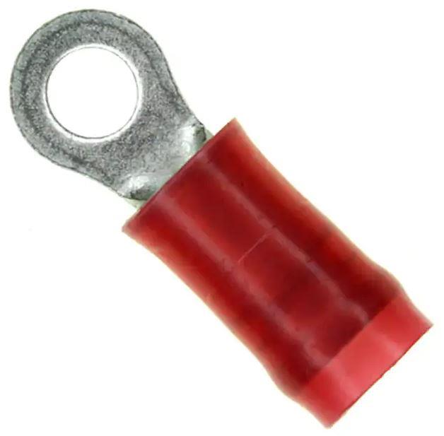 PIDG Ring Terminal 22-16G, #4, Red (TRF25)
