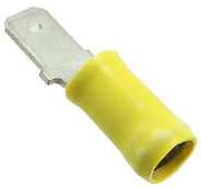 PIDG Quick Disconnect Tab 12-10G, 1/4, Yellow