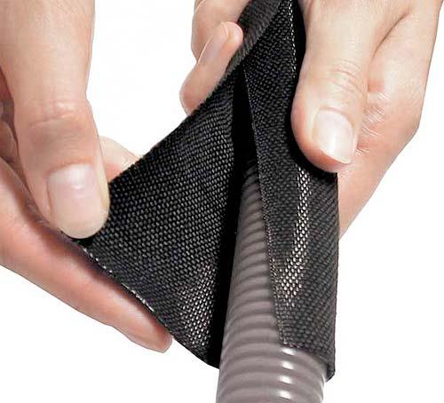 Roundit® 2000 Self-Wrapping Wire Sleeving, 1/2in, 82ft (25m) 2