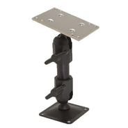 Universal Mount for Re-Radiating Amplifier and Antenna