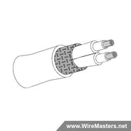 M27500 Extruded ETFE Tefzel Wire, 16AWG, 2 x M22759/18 Inner Conductor 2