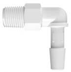 Nylon Insert Fitting, Elbow connector, Hose x MPT *Special Order*