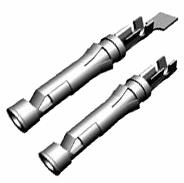 Contact Socket, 18-16 AWG, Crimp, Selenium/Gold/Nickel 2