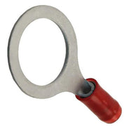 PIDG Ring Terminal 22-16G, 1/2, Red