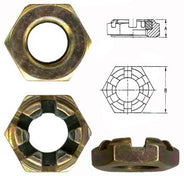 NUT | Castellated, Thread: 5/16-24 2