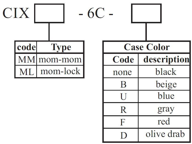 Slide Switch, Mom-Lock, Black 2