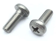 Stainless Steel Machine Screw, 0.406" x 8-32, Grip: 0.032"