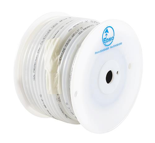 Poly-Flo Polyethylene Tubing, 1/4in, Natural (100 ft roll)