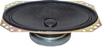 Aircraft Speaker, 4x6in, Oval, 4 Ohms 4