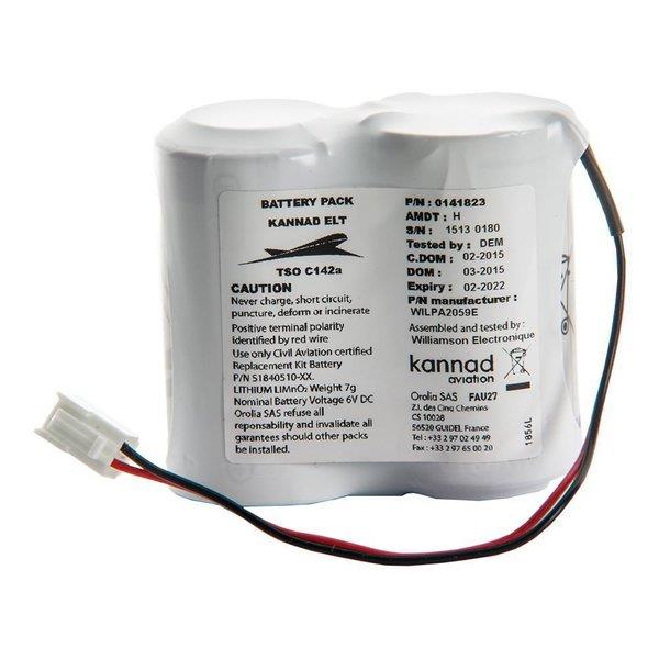 Hazmat - BAT200 ELT Battery Kit, Integra &amp; Compact
