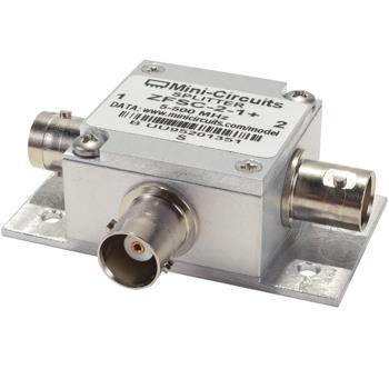 Coaxial Power Splitter/Combiner, BNC with Bracket