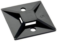 Cable Tie Mount, Black, For T18-T30 Cable Ties