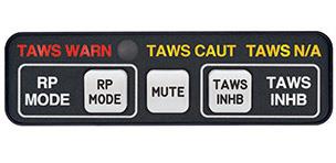 Annunciation Control Unit, HTAWS, 28V, Horizontal, TSO **Closeout**