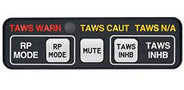 Annunciation Control Unit, HTAWS, 28V, Horizontal, TSO **Closeout**