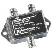 VOR/GS Diplexer, BNC, 2-hole