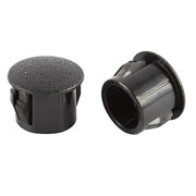 Circuit Breaker Hole Plug, Black Nylon, 0.437in Hole, 0.125in Panel