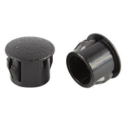 Circuit Breaker Hole Plug, Black Nylon, 0.437in Hole, 0.125in Panel