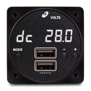 CHRONOS Clock, MAX Power USB Charger, 8 Mode, Dual USB-A