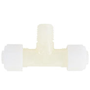 Nylo-Seal Male Branch Tee, 1/4in Tubing, 1/8in Pipe Thread
