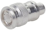Connector, TNC Male, Dual Crimp, Straight, RG-393