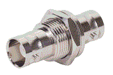 Adaptor, BNC Female to BNC Female, Straight, Bulkhead, Amphenol (TRF28)