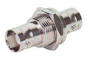 Adaptor, BNC Female to BNC Female, Straight, Bulkhead, Amphenol (TRF28)