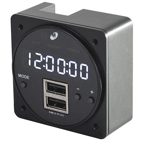 CHRONOS Clock, MAX Power USB Charger, 5 Mode, Dual USB-A 2