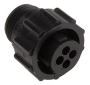 Connector, CPC Series 6, 4 Pin Female, Free Hang (TRF17)