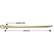 COTTER PIN | Cadmium Plated Steel, 1/8" Diameter, 1" Length 2