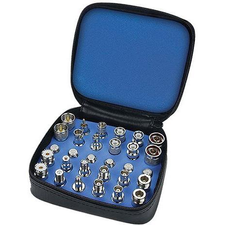 Kit Adaptor Koaksial, Berlapis Nikel