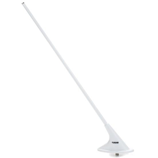 FM Extended Band Antenna, Rod, BNC, 4-hole mount, RAMI