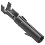 Mate-N-Lok Socket 24-18G, Brass/Tin