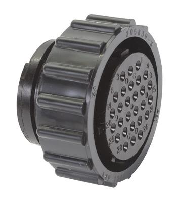 CPC Series 2 Connector, 28 Pin Female, Free Hang, Standard (TRF25)