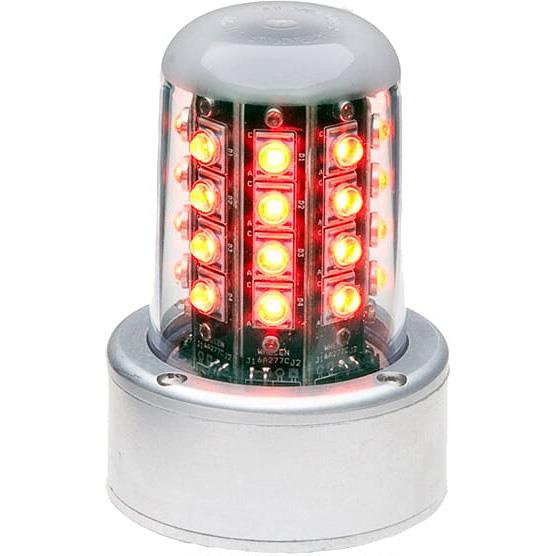 LED Beacon Red, 28V, A470A Mount