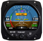 AV-30-C Certified 3" EFIS, 12 Functions
