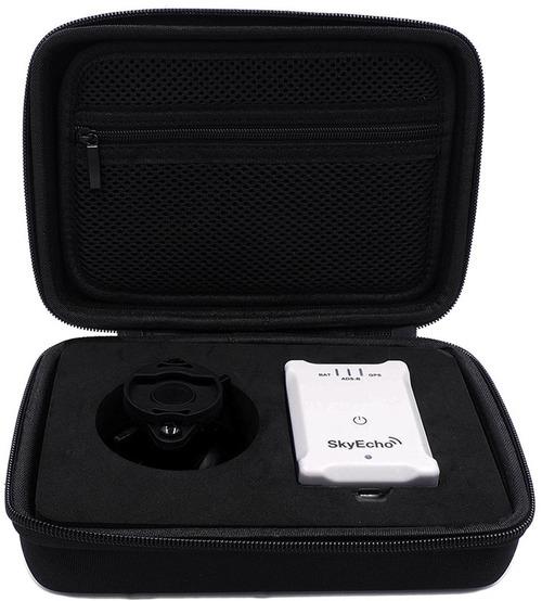 SkyEcho2 ADS-B Transceiver, Portable w/- Case &amp; Mount 2